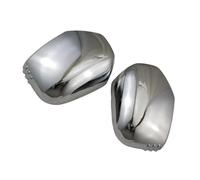 Compatible With Mitsubishi For Triton L200 2005-2011 2012 2013 2014 For Pajero Sport 2011 Door Mirror Covers Car Modification Rearview Mirror Covers Auto Spare Parts(Silver)