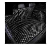 Compatible With Mitsubishi Outlander 2013 2014 2015 2016 2017 2018 2019 2020 Full Surround Car Trunk Mat Waterproof Interior Details Carpet Car Boot Liners(Black beige)