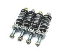 Compatible With MJX 1/14 14301 14302 RC Car Parts Hydraulic Shock Absorber Before And After Metal Upgrade Rc Shock Absorber(Grey)