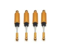 Compatible With MJX 14209 14210 1/14 Remote Control Car Upgrade Parts Accessories Metal Shock Absorber Oil Damper Rc car shock absorber(Yellow)