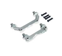 Compatible With Mjx For Hyper Go 14209 14210 H14BM Remote Control Car Upgrade Parts Aluminum Front And Rear Shell Pillars Body Pillars RC Spare Part(Silver)