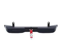 Compatible With MJX H12Y H12Y+ 1/12 RC Car Metal Rear Bumpe Includes A Trailer Hook Upgrading The Spare Parts Rc Crawler Bumper(Black)