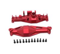 Compatible With MJX H12Y H12Y+ 1/12 Remote Control Car Accessories Metal Upgrade Front Axle Housing Rear Axle Housing RC Front Rear Axle(Red,Rear)