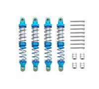 Compatible With MN 999 For Defender D90 1/10 RC Car Parts Upgrade Accessories 4 Pcs Metal Shock Absorber Oil Damper Rc Car Shock absorbers(Blue)