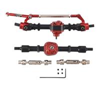 Compatible With MN D90 D91 D96 D99S For MN-90 For MN99S 1/12 RC Car Metal Front Rear Bridge Axle With Drive Shaft Upgrade Parts RC Front Rear Axle