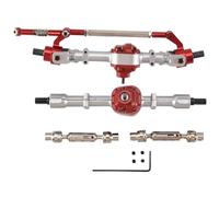 Compatible With MN D90 D91 D96 D99S For MN-90 For MN99S 1/12 RC Car Upgrade Parts Metal Front Rear Bridge Axle With Drive Shaft RC Front Rear Axle