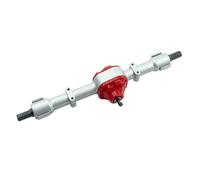 Compatible With MN D90 D91 D96 D99S MN90 MN96 MN99 For MN99S FJ45 Metal Axle Assembly RC Car Spare Parts Upgrade Bridge Rear Axle RC Front Rear Axle(Silver)