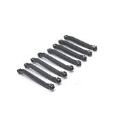 Compatible With MN D90 D91 D96 For MN98 99S 1/12 RC Car Upgrade Parts Metal For Chassis Fixed Link Suspension Tie Rod RC Car Linkage(Black)