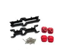 Compatible With MN D90 D91 D96 For MN98 For MN99S 1/12 Remote Control Car Upgrade Parts Accessories Metal Upgrade Front Rear Axle Housing RC Front Rear Axle(Black)