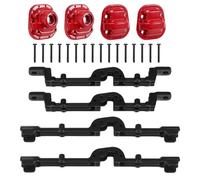 Compatible With MN D90 D91 MN99 For MN99S 1/12 RC Car Metal Front And Rear Bridge Axle Housing Case Upgrade Parts Accessories RC Front Rear Axle
