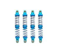 Compatible With MN For Defender D90 1/10 Remote Control Car Upgrade Parts Accessories 4Pcs Metal Shock Absorber Oil Damper Rc Car Shock absorbers(Blue)