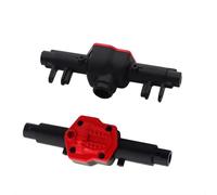Compatible With MN For MN128 MN86 G500 1/12 RC Car Replacement Parts Metal Upgrade Front And Rear Assembly Shell Axle Housing RC Front Rear Axle(Black)