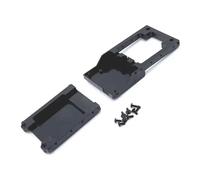 Compatible With MN For MN78 1/12 RC Car Upgrade Parts Modification Accessories Metal Steering Servo Fixed Mount Bracket Beam RC Car Accessories(Black)