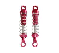 Compatible With MN For MN78 For MN82 1/12 RC Car Accessories Parts Metal Shock Absorber Upgrade Shock Rc Shock Absorber(Red)