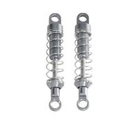 Compatible With MN For MN78 For MN82 1/12 Remote Control Car Upgrade Parts Replacement Accessories Front Shock Absorber Rc car shock absorber(Silver)