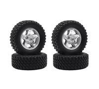 Compatible With MN MN82S MN82Pro For MN78 1/12 RC Car Upgrade Parts Accessories Beadlock Wheel Rim Hub Tire Tyres Set 62mm*23mm RC Car Accessories