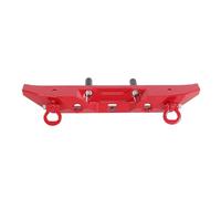 Compatible With MN128 1/12 RC Car Upgrade Metal Rear Bumper Pull-out Trailer Modification Trailer Hook Parts Accessories Can Be Installed Rc Bumper(Red)