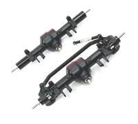 Compatible With MN128 MN86 G500 Remote Control Car Spare Parts, Metal Upgrade, Front And Rear Axles, Differential Assembly RC Front Rear Axle(Black)