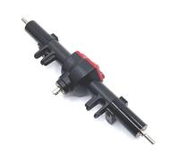 Compatible With MN128 MN86 MN86S MN86K MN86KS 1/12 RC Crawler Car Upgrade Parts Metal Front And Rear Differential Axle Complete Set RC Front Rear Axle(Black,Rear)