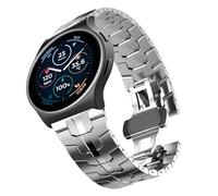 Compatible with Moto Watch 120 Bands, 20mm, 22mm New Quick Release Stainless Steel Band Metal Strap with Folding Clasp Replacement Straps Compatible with Moto 120, 70, 100, 360 3rd Gen 2020 Smartwatch