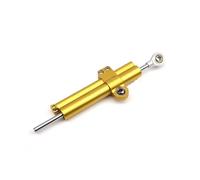 Compatible With Motorcycle Modification Accessories Universal Short Type Damper 258mm Steering Stabilizer Motorcycle damper(Yellow)