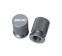 Compatible with Motorcycle PCX150 PCX125 160 Modified Valve Cap Valve Core Cap Gas Nozzle Accessories(Titanium(PCX))