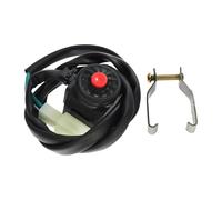 Compatible With Motorcycle Start And Kill Switch NO/OFF Horn Button Commonly Open Electrical Converter Motorcycle Parts ATV UTV Handlebar Ignition Switch