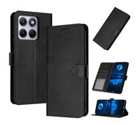 Compatible with Motorola Edge 70 Fusion、Edge 70 Fusion+ Case Cover Black | Compatible with Motorola Edge 70 Fusion Case ,Flip Pu Leather Cover,Slots,Kickstand,Dropand Shock Resistant Protective Case