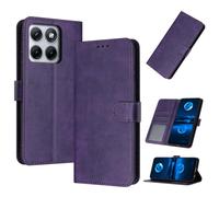 Compatible with Motorola Edge 70 Fusion、Edge 70 Fusion+ Case Cover Purple | Compatible with Motorola Edge 70 Fusion Case ,Flip Pu Leather Cover,Slots,Kickstand,Dropand Shock Resistant Protective Case