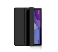 Compatible with Motorola Moto Pad 60 Lite 10.1 Inch 2025 Tablet Case, TPU Soft Shell Tri-Folded Stand Protective Cover with Auto Sleep/Wake(Black)