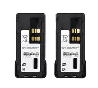 Compatible with Motorola Two-Way Radio PMNN4409BR | 2800mah,7.4V,For XIR P8668/P6600i/GP328D/XPR3300/3500/7350/APX 1000/DP4401 USB battery, 2 pc