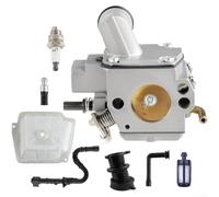 Compatible With Ms361 Ms341 Ms361c Chainsaw Carburetor He-22a C 3r-s236 Kit Professional Replacement Parts Build Smooth Engine Operation Optimal Fuel Delivery System(Two)