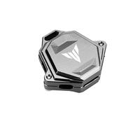 Compatible With MT03 MT07 MT09 MT10 MT15 MT125 Motorcycle Accessories Key Cover Key Shell Key Case Keyring Keychain Aluminum(Grey)