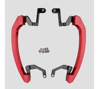 Compatible With MT07 For FZ07 2014 2015 2016 2017 Motorcycle Accessories Rear Grab Bars Rear Passenger For Seat Hand Handl Motorcycle Backrest Detachable(Red)