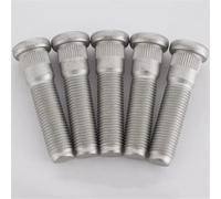 Compatible With Mustang 2015 2016 2017 2018 2019 2020 2021 2022 5PCS Wheel Locking Nut Bolt 65mm Knurl 15.8mm M14x1.50 Lug Studs 6509422AA Wheel Bolt Nut