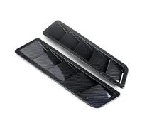 Compatible With Mustang 2Pcs Car Hood Vents Air Flow Intake Hood Louver Window Cooling Panel Turbo Bonnet Car Decoration Car Bonnet Vent