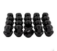 Compatible With Mustang For Edge 2015 2016 2017 2018 2019 2020 For Explorer 2020 14x1.5 37mm Tall Wheel Nuts 13/16" Hex 21mm Lug Nuts Wheel Bolt Nut(Black)