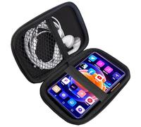 Compatible with MYMAHDI M500 MP3 Player Case, Lamshaw Hard Shell Travel and Storage Case Carrying Case Compatible with MYMAHDI M500 5" MP3 Player (Black)