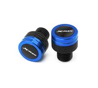Compatible With N MAX N-MAX 155 N MAX125 X MAX 300 400 125 150 X MAX300 Motorcycle Aluminum Mirror Hole Plug Screw Bolt(Blue)