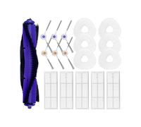 Compatible With Narwal Freo/Narwal J3 Robot Vacuum Cleaner Main Side Brush Hepa Filter Mop Cloths Rag Brush Cover Replacement Attachment(Color:Set 13)