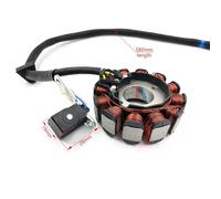 Compatible With NC250 NC450 250CC 450CC Engine KAYO T6 Motocross Magneto Generator Stator Coil Assembly Kit Universal Fit Aftermarket Replacement