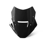 Compatible With NC750X 2026 Front Screen Lens Windshield Fairing Flyscreen Kit Windscreen Deflector Accessorie Motorcycle Motorbikes Deflector(Black)