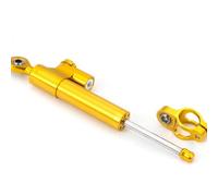 Compatible With Ninja250R For EX250 For ZX250R 2008 2009-2012 Motorcycles Steering Damper Stabilize Bracket Universal Accessories Adjustable Motorcycle damper(Yellow)