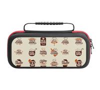 Compatible with Nintendo Switch Case, Cooking With Love Protective Travel Carry Case Compatible with Switch Lite/Oled Console Case with Pockets for Accessories And Games