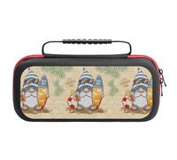 Compatible with Nintendo Switch Case, Hello Summer Cute MAN Protective Travel Carry Case Compatible with Switch Lite/Oled Console Case with Pockets for Accessories And Games