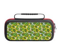 Compatible with Nintendo Switch Case, Kiwi Fruits Summer Travel Carry Case Compatible with Switch Lite/Oled Console Case, Protective Case with Pockets for Accessories & Games