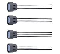 Compatible With Nissan For Frontier 2005-2018 For Maxima 1990-2018 Ignition Coil Plug Female Connector Pigtail Harness Electrical Kit Car Parts