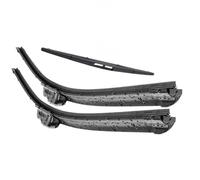 Compatible With Nissan For Pathfinder R51 2005 2006 2007 2008 2009 2010 2011 2012 24"+18"+12" Front Rear Windshield Wiper Blades Refills Car Wiper Blade Refills
