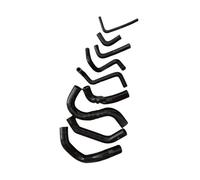 Compatible with Nissan for Patrol Y60 GQ RD28T 2.8L for Turbo 1994 1995 1996 1997 Car Silicone Radiator Hose Radiator Coolant Water Hose Pipe Radiator Coolant Hose