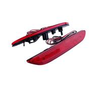 Compatible With Nissan For Rogue 2014 2015 2016 Car Accessories Left Right Rear Bumper Reflector Stop Brake Light 26560JJ90A Rear Bumper Reflector
